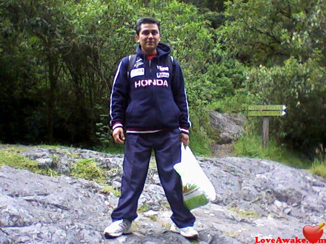 AHLA1234 Ecuador Man from Quito