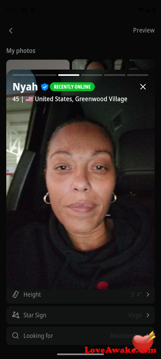 Santinyah45 American Woman from Davenport