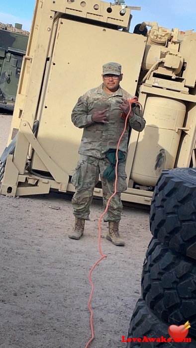 lone-person American Man from Fort Bliss
