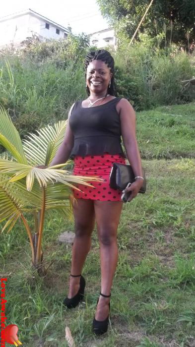 kershama Saint Lucia Woman from Castries