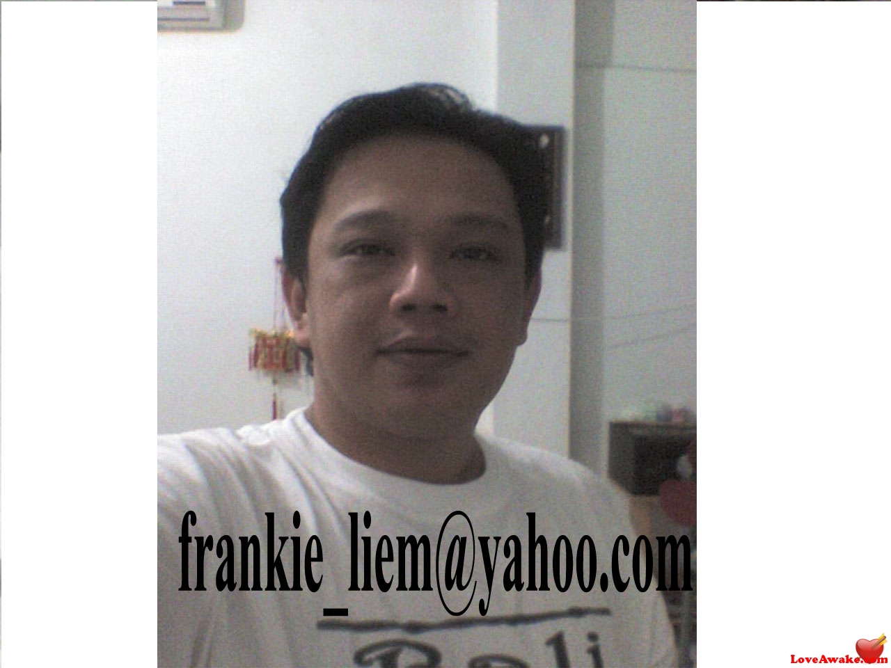 FrankieLiem Indonesian Man from Medan, Sumatra