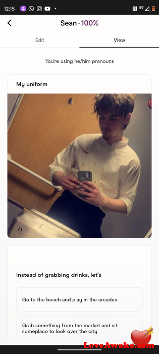 Seaniopdrsni UK Man from Norwich