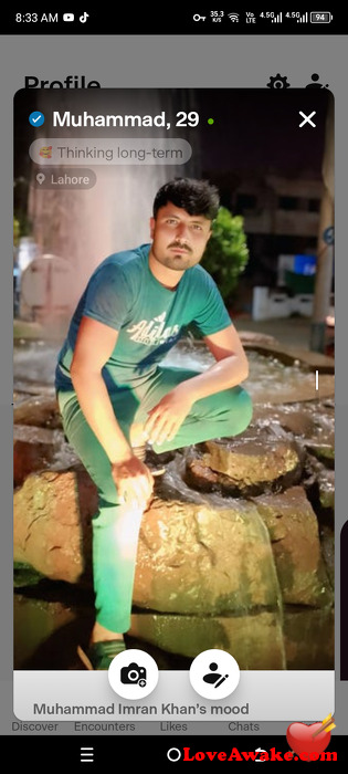 Imrankhan908 Pakistani Man from Lahore